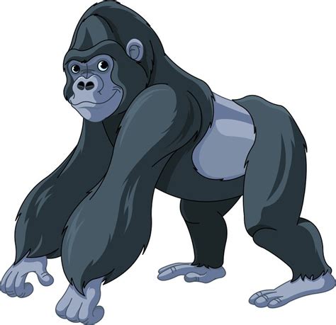 Gorilla Animated Pictures : Gorilla Cartoon Images | Bodbocwasuon