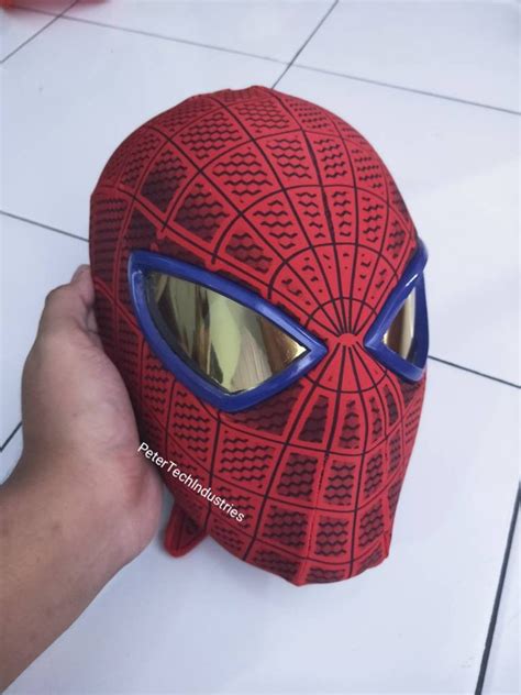 The Amazing Spider-man Faceshell Lenses Mask Amazing - Etsy