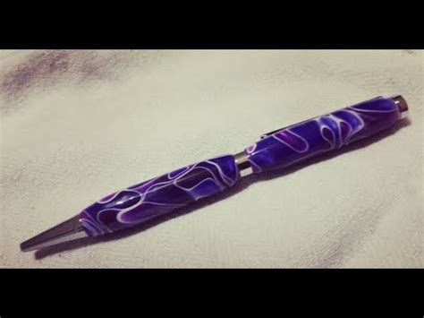 Acrylic Pen Turning - YouTube