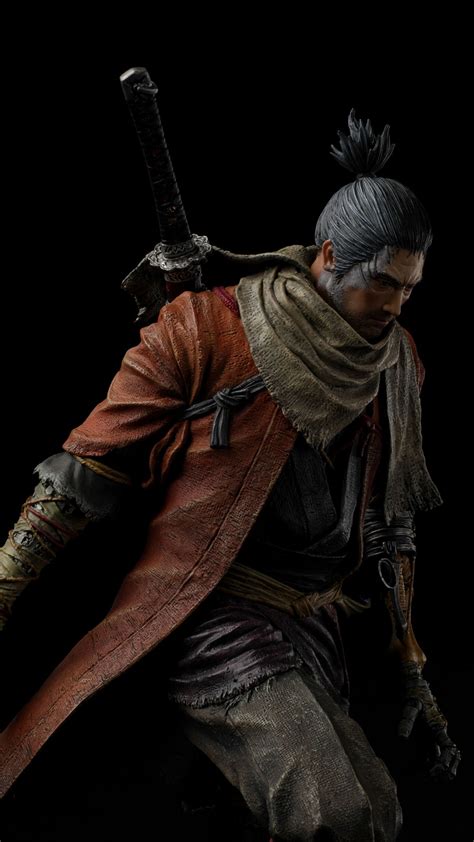 Wolf in Sekiro Shadows Die Twice 4K Wallpaper