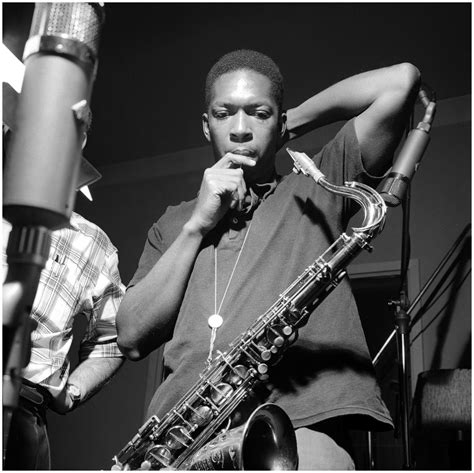 John Coltrane on the Blue Train around 1958, I think. Best saxophonist ...