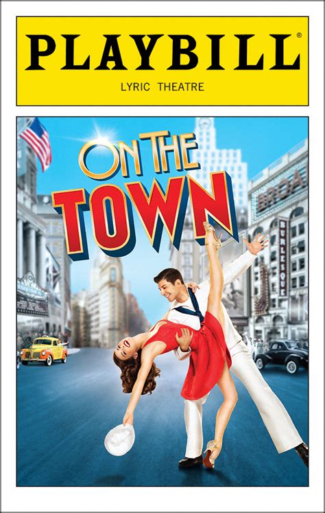 On the Town (Broadway, Lyric Theatre, 2014) | Playbill