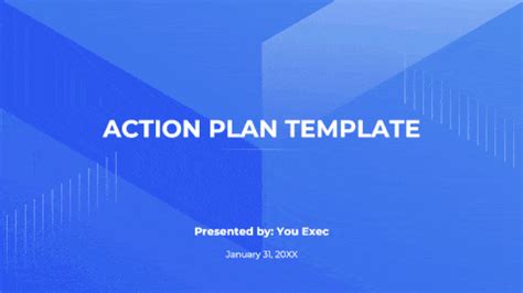 Action Plan Presentation Template