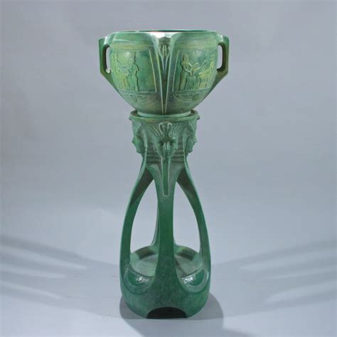 Art Deco Egyptian Revival Jardinere - Manhattan Art and Antiques Center