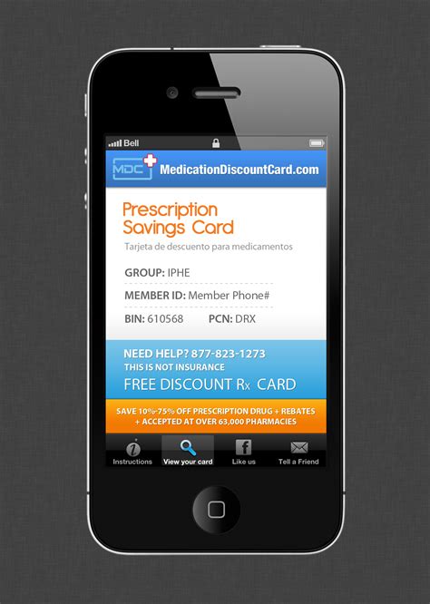 Free iPhone and Android Apps Put Prescription Savings Card on Your Phone