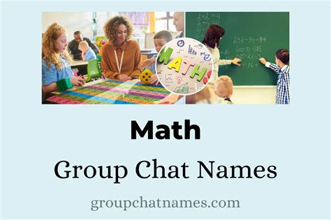 214 Math Group Chat Names That Add Up to Pure Fun