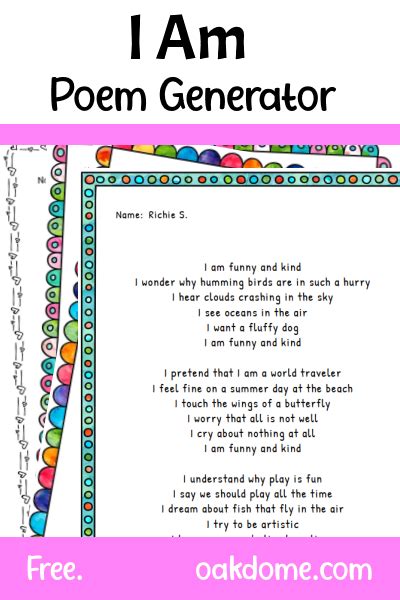 Acrostic Poem Generator For School | edu.svet.gob.gt