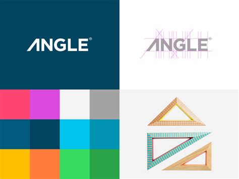 Angle Logo by Paulius Kairevicius Brand Identity, Branding, Angles, Pie ...