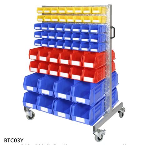 Bin Trolleys with 120 or 144 Storage Bins - Storage Systems and Equipment