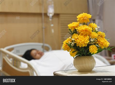 Marigold Flower Care Patient Room Image & Photo | Bigstock