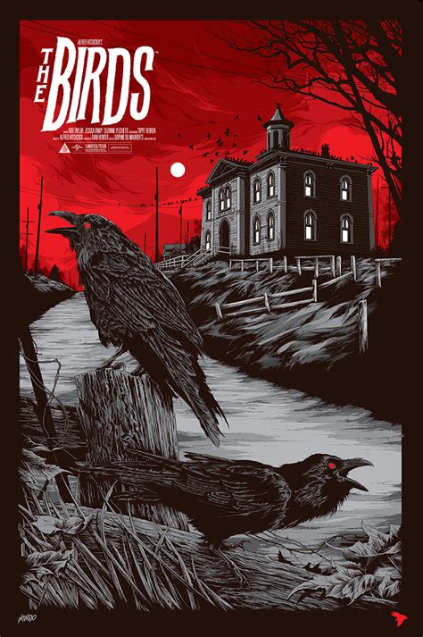 Alfred Hitchcock's The Birds (1963) : r/MoviePosterPorn