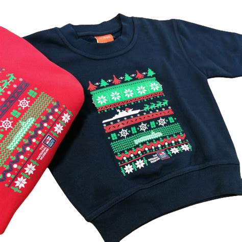 Kids Christmas Sweatshirts - National Museum of the Royal Navy