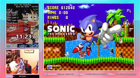 Sonic 1 in 11:23 (Glitched) #sega #speedrun #sonic - YouTube