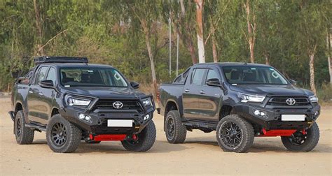 This Modified Toyota Hilux Pair From Bimbra 4x4 Gets Heavy-Duty Mods