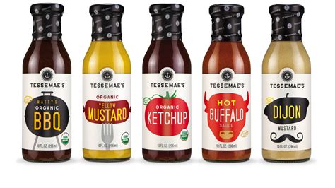 Tessemae's Condiments Get a Streamlined New Look | Dieline - Design, Branding & Packaging ...