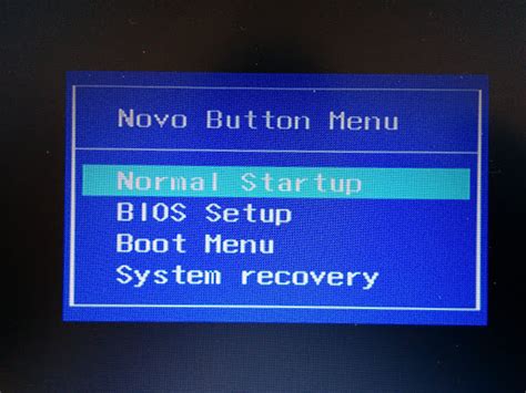 Laptop Lenovo Muncul Boot Menu - duta Teknologi