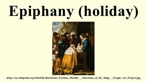 Epiphany (holiday) - YouTube