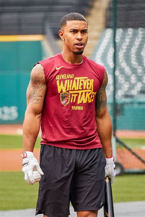 Cleveland Indians Francisco Lindor during batting practice before the ...