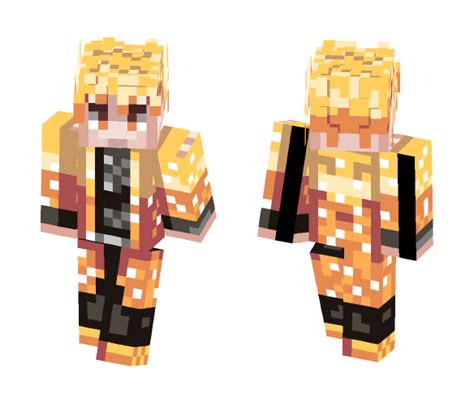 Download Zenitsu Agatsuma [Demon Slayer] Minecraft Skin for Free ...