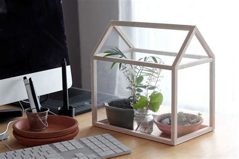 30 Cute DIY Mini Indoor Greenhouse Design Ideas & Tutorials - Matchness.com