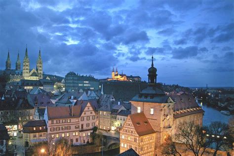 Bamberg old town Picture taken from Geyerswoerth Castle tower