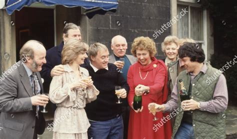 Cast Emmerdale Farm 1979 Celebrate Filming Editorial Stock Photo - Stock Image | Shutterstock