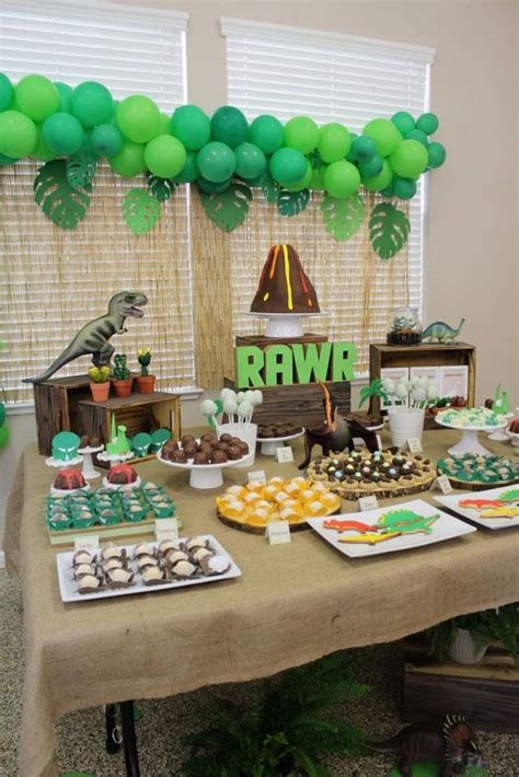 Dinosaur Themed Birthday Party Ideas For Children