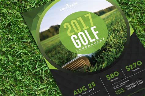 Golf Tournament Flyer Template PSD | Golf tournament, Flyer, Tournaments