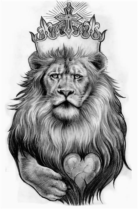 Simple Lion Tattoo Drawing | Small Tattoo Designs