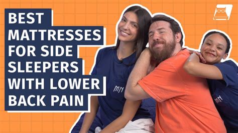 Best Mattress For Side Sleepers With Lower Back Pain (UPDATED!!) - YouTube