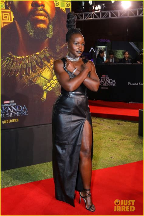 Lupita Nyong'o Shows Off Two Looks For 'Black Panther: Wakanda Forever' Mexico City Premiere ...