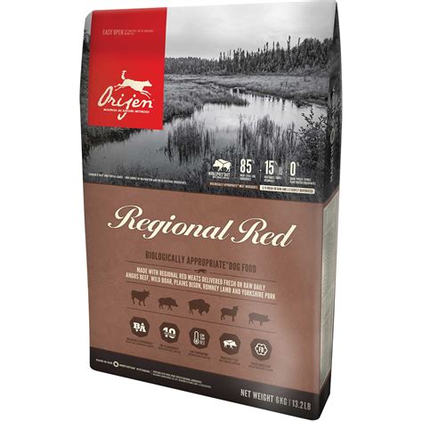 Orijen Regional Red Dog Food, 25 LB - Alsip Home & Nursery