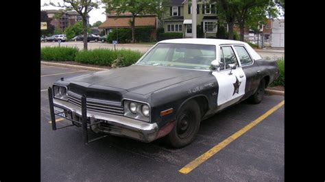 Bluesmobile at 1974 Dodge Monaco - YouTube