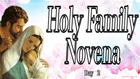 Holy Family Novena : Day 2 | New Families - YouTube