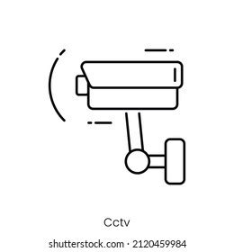 Cctv Icon Outline Style Icon Design Stock Vector (Royalty Free ...