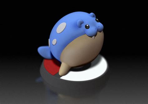 Spheal – FAN ART – FIGURA POKÉMON – MODELO DE IMPRESIÓN 3D – EDream Makers