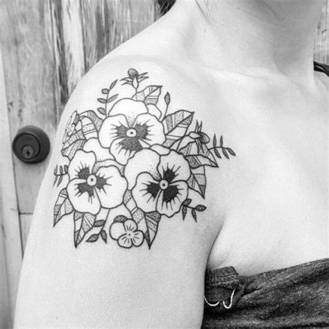 Violet Flower Tattoos: Embodying Beauty, Symbolism, and Enchantment ...