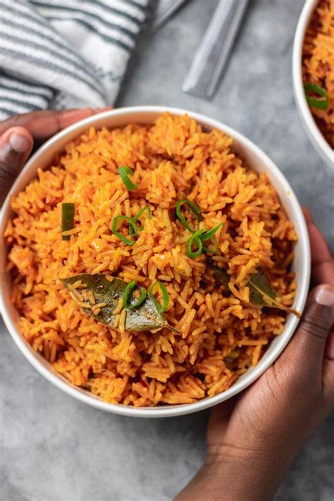 Coconut Jollof Rice - My Active Kitchen