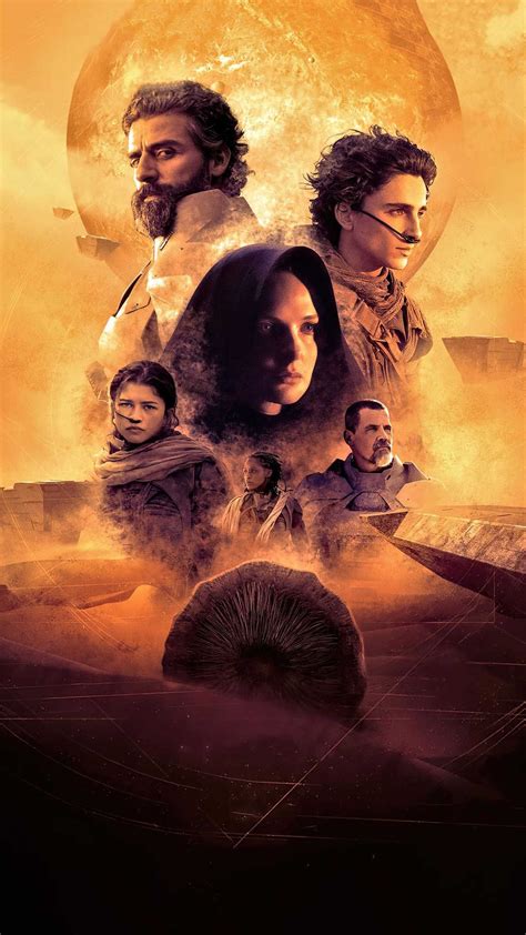 Dune 2021 Wallpaper - Sci Fi Movie Poster Design