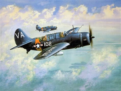 Curtiss SB2C Helldiver, USA | Aircraft art, Aircraft painting, Aviation art