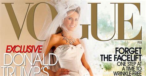 Melania-covers-Vogue-Magazine-in-her-100K-wedding-dress - Rubic.us