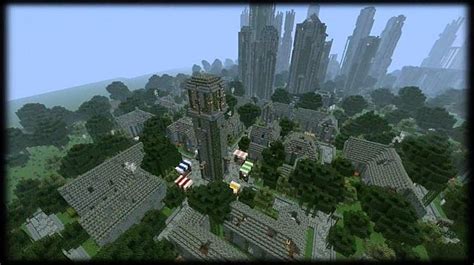 Minecraft Cinematic - Huge Abandoned City + Download! Minecraft Map