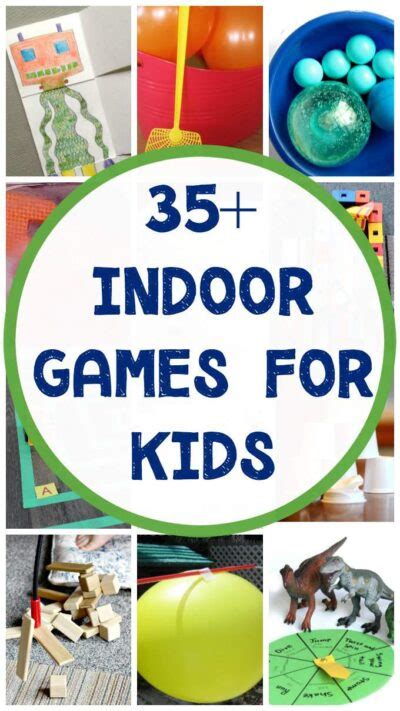 Fun Indoor Games for Kids When they are Stuck Inside