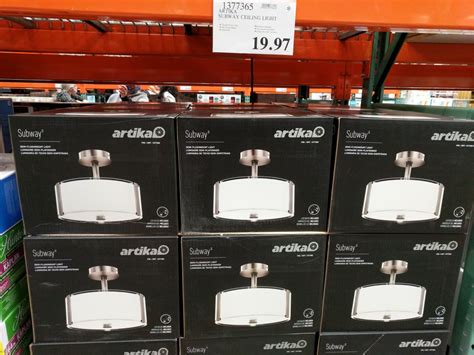 Artika Subway Ceiling Light - Costco97.com