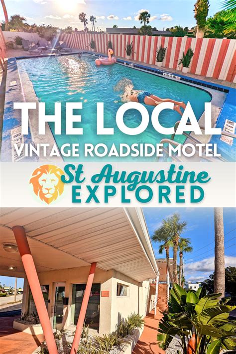 Staying at The Local, St. Augustine, FL: a Pink Vintage Roadside Motel ...