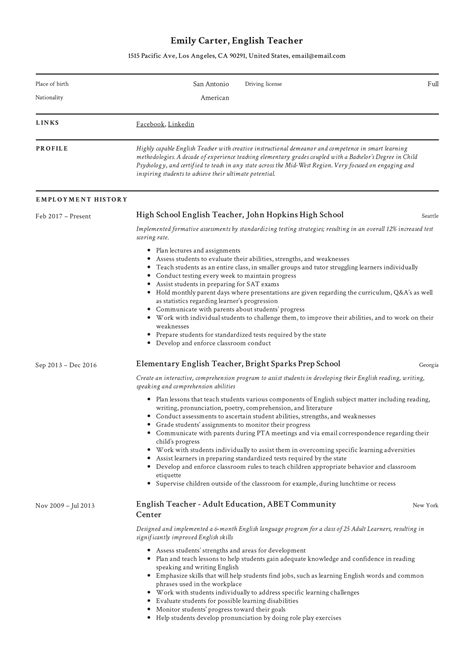 Resume Templates [2019] | PDF and Word | Free Downloads + Guides