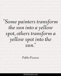 Pablo Picasso Quotable Quotes, Quotations, Quotes Deep