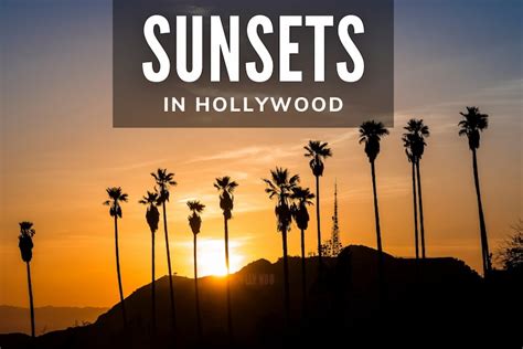 Here’s Where to Watch the Sunset in Hollywood