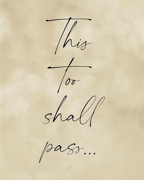 This too shall pass - Abraham Lincoln Quote - Literature - Typography ...