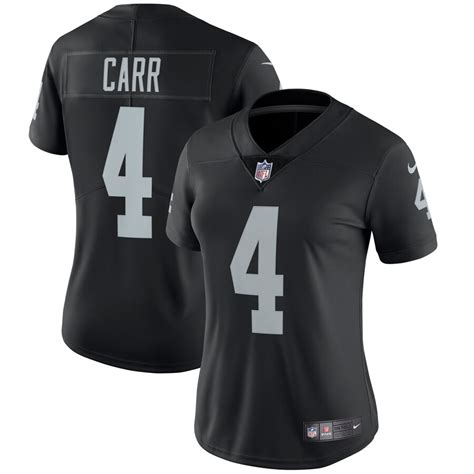 Nike Derek Carr Las Vegas Raiders Women's Black Vapor Untouchable Limited Player Jersey